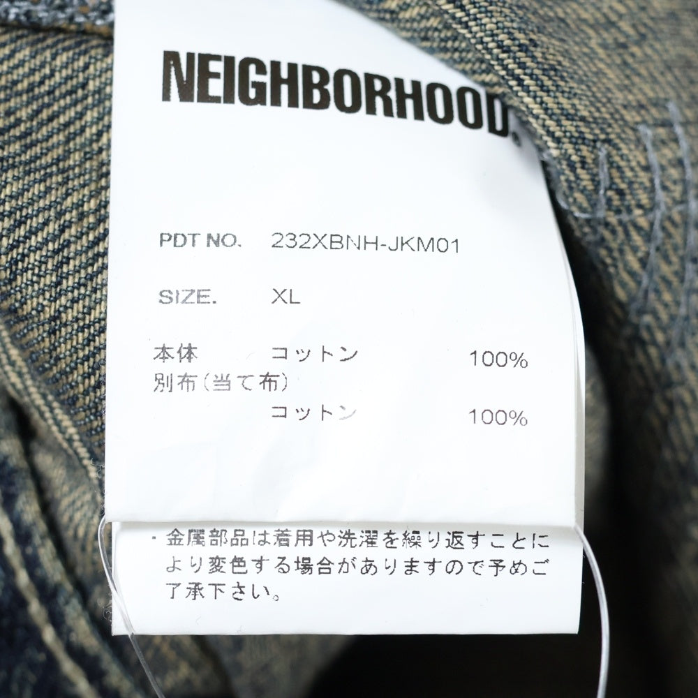 NEIGHBORHOOD(ネイバーフッド) 23AW SAVAGE DENIM TYPE-1 JACKET 1st