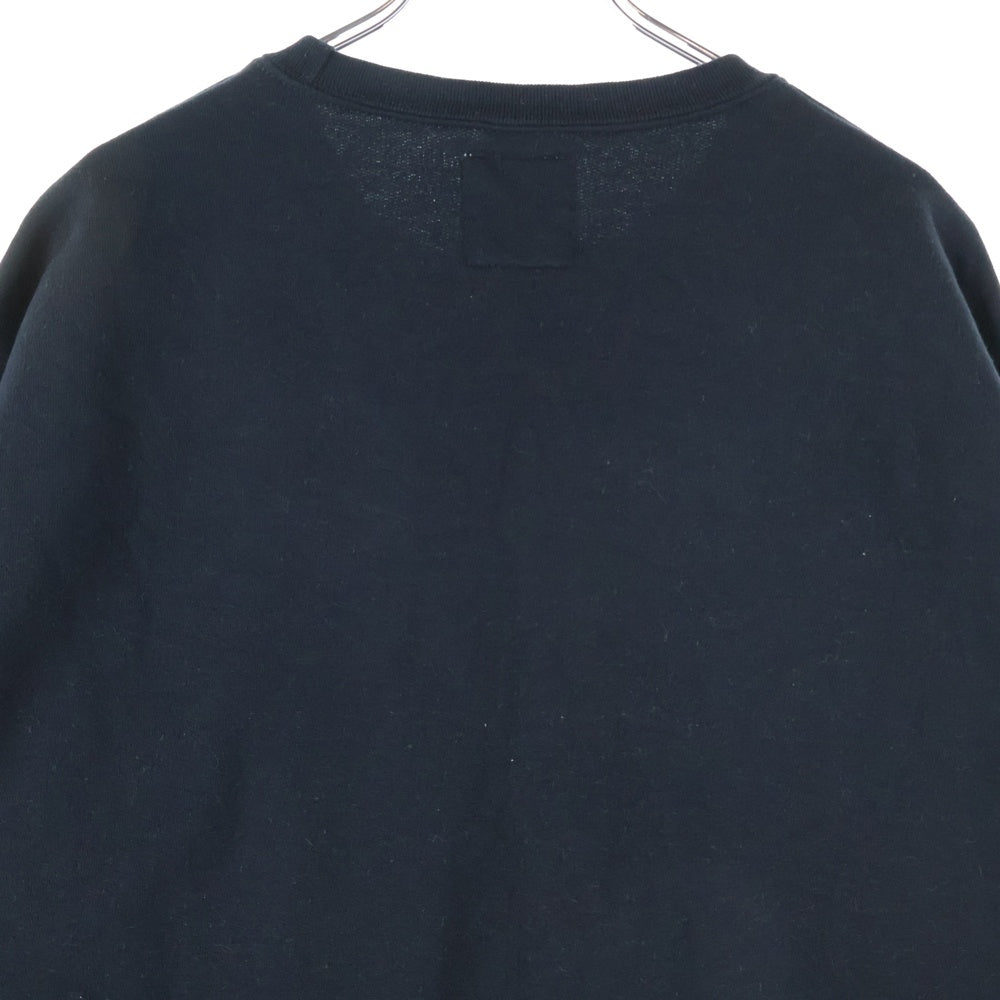 WACKO MARIA(ワコマリア) CREW NECK SWEAT SHIRT TYPE-4 世界平和プロジェクト フロントプリント クルーネック スウェットトレーナー ブラック