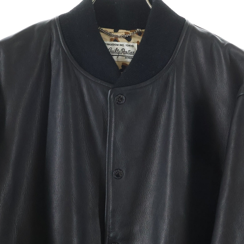 WACKO MARIA(ワコマリア) 24SS LEATHER VARSITY JACKET -A- (TYPE-2