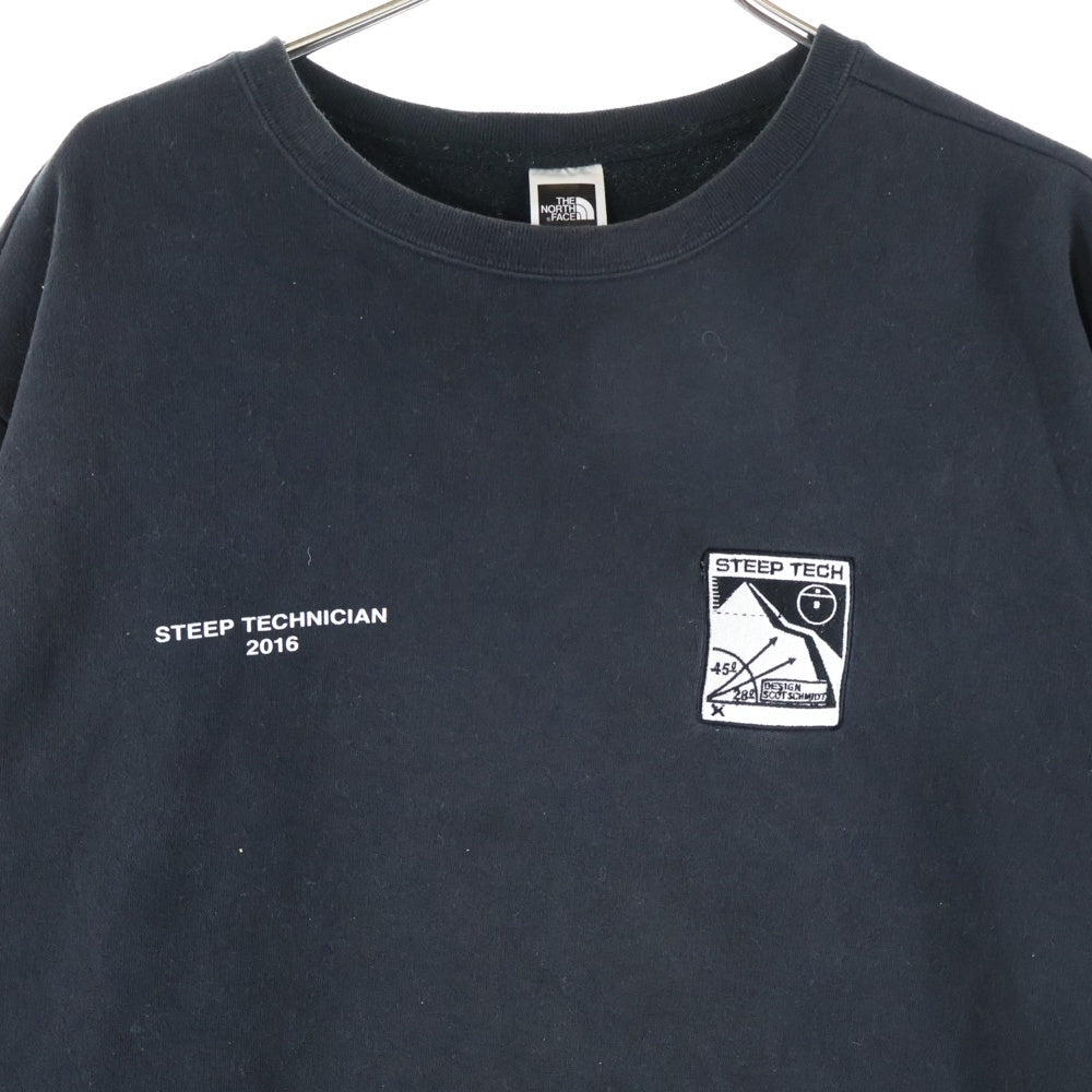 SUPREME(シュプリーム) 16SS STEEP TECH CREWNECK SWEAT ステップ ティーチ クルーネック スウェットトレーナー ブラック