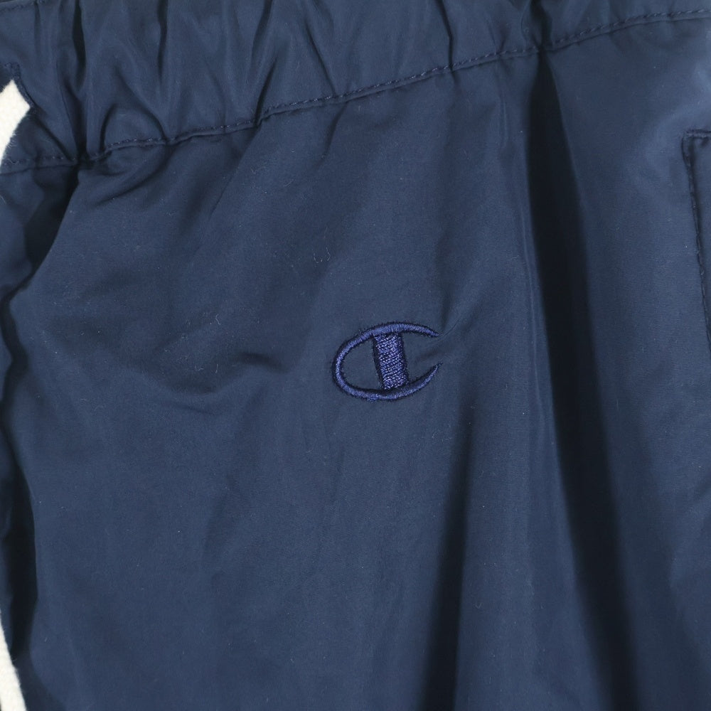 CHAMPION(チャンピオン) ロゴ刺繍 ドローコード ハーフパンツ ショーツ ネイビー C8-F530