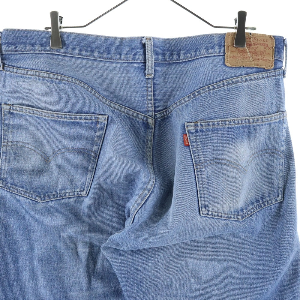 Levi's(リーバイス) 70S VINTAGE 501 66後期 スモールe 不均等V 赤耳 ボタンフライ デニムパンツ インディゴ