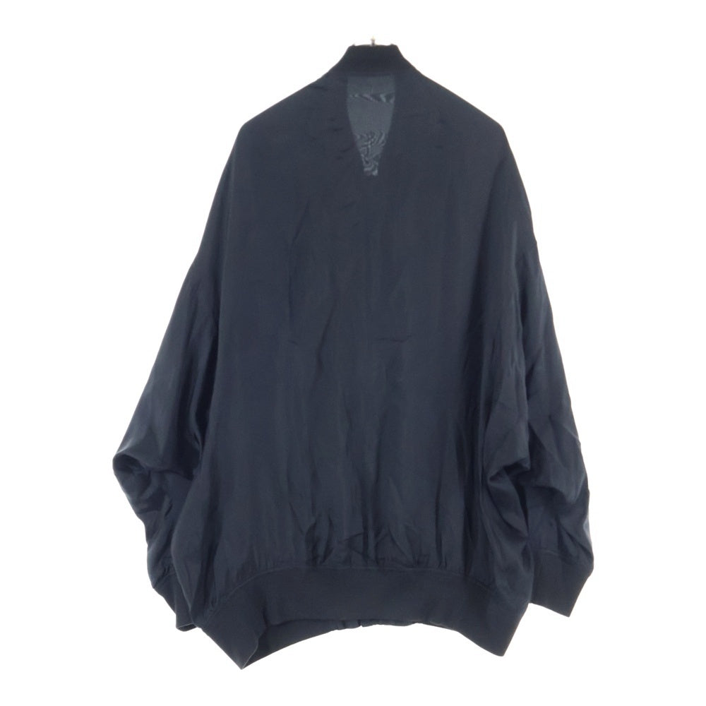 Rick Owens(リックオウエンス) 22SS JUMBO PETER FLIGHT JACKET ジャンボ ピーター フライト ジャケット ブラック RU01B1795-J