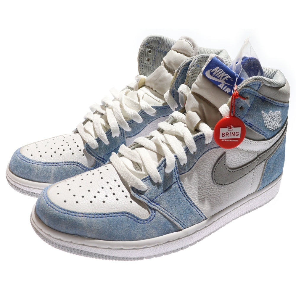 NIKE(ナイキ) AIR JORDAN 1 HIGH OG HYPER ROYAL エアジョーダン1 ハイパーロイヤル ハイカットスニーカー ホワイト/ブルー US8.5/26.5cm 555088-402