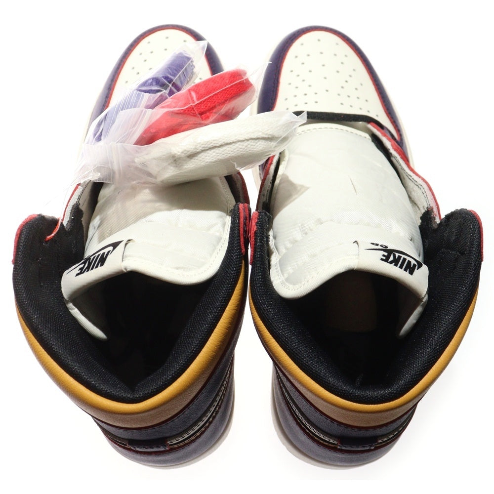 NIKE(ナイキ) AIR JORDAN 1 RETRO HIGH OG DEFIANT LAKERS エアジョーダン1 ディフィアント レイカーズ シカゴ ハイカットスニーカー US8.5/26.5cm CD6578-507