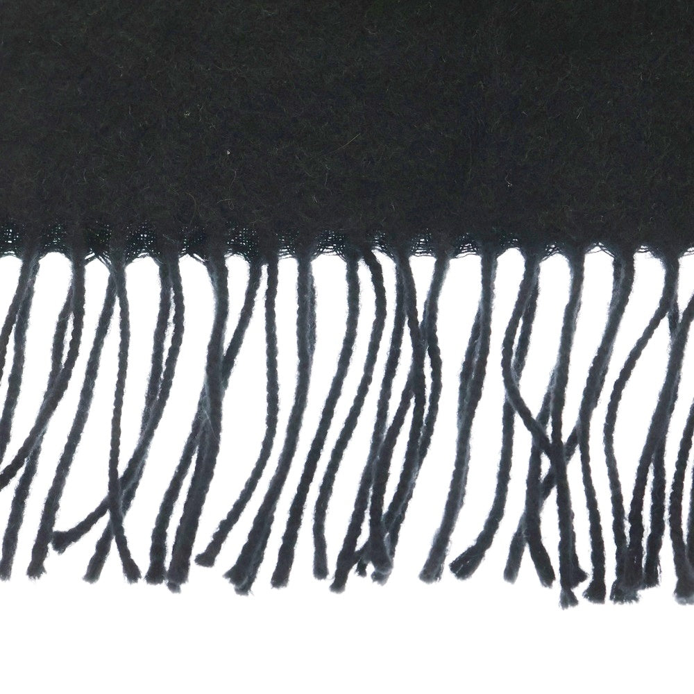 Paul Smith(ポールスミス) ロゴエンブロイダリー ラムズウール マフラー ストール ブラック LBCOMPW12 レディース