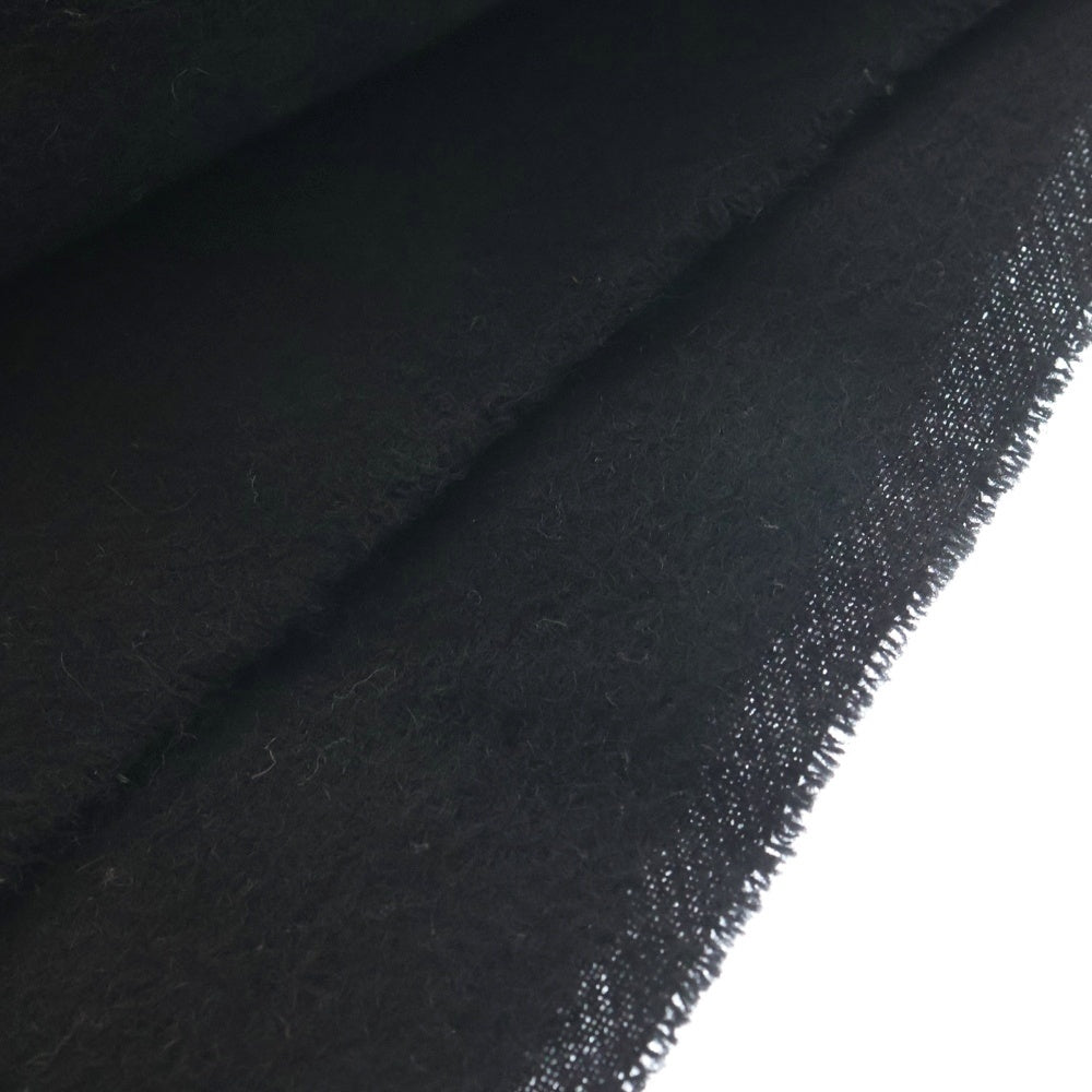 Paul Smith(ポールスミス) ロゴエンブロイダリー ラムズウール マフラー ストール ブラック LBCOMPW12 レディース