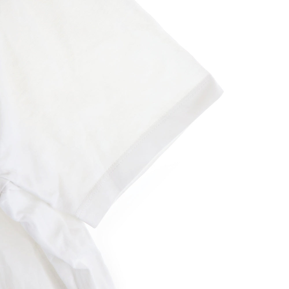 COACH(コーチ) フロントロゴプリント クルーネック 半袖Tシャツ カットソー ホワイト C9693