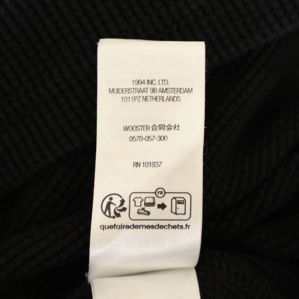 SUPREME(シュプリーム) 25AW×Dickies Thermal ディッキーズ ロゴプリント サーマル 長袖シャツ カットソー ブラック