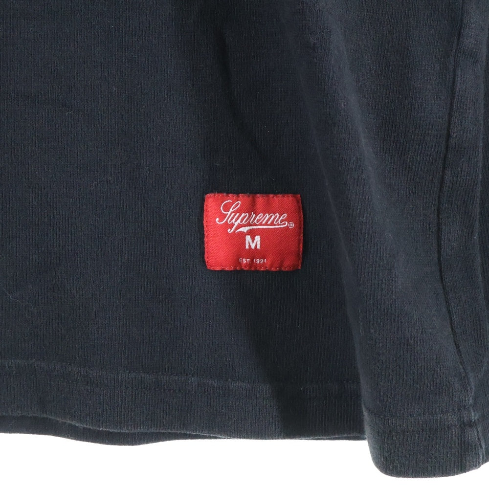 SUPREME(シュプリーム) 25SS Affiliated L/S Football Top アフィリエイテッド ナンバリング ロゴプリント フットボール 長袖Tシャツ カットソー ブラック