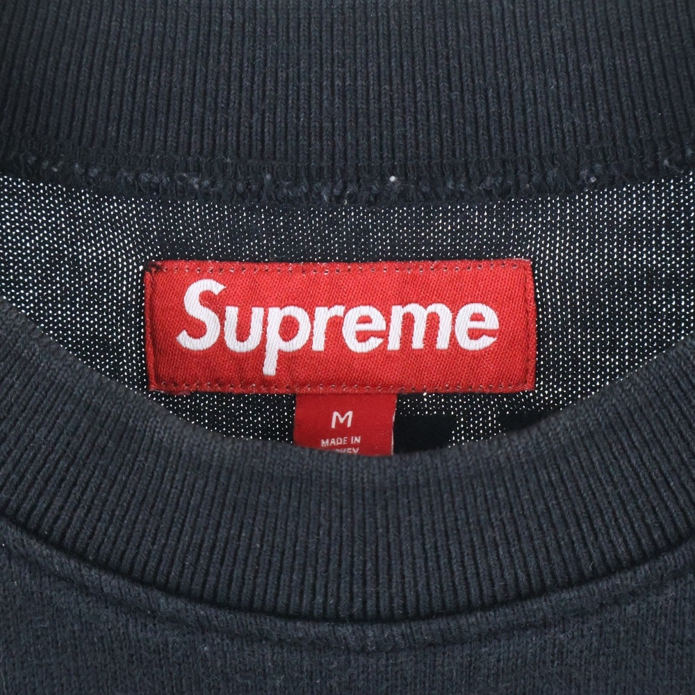 SUPREME(シュプリーム) 25SS Affiliated L/S Football Top アフィリエイテッド ナンバリング ロゴプリント フットボール 長袖Tシャツ カットソー ブラック