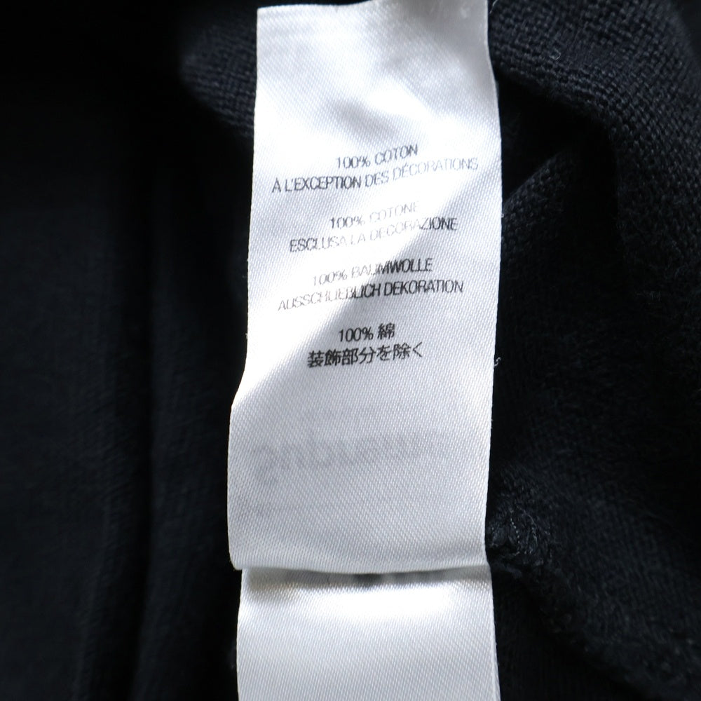 SUPREME(シュプリーム) 25SS Affiliated L/S Football Top アフィリエイテッド ナンバリング ロゴプリント フットボール 長袖Tシャツ カットソー ブラック