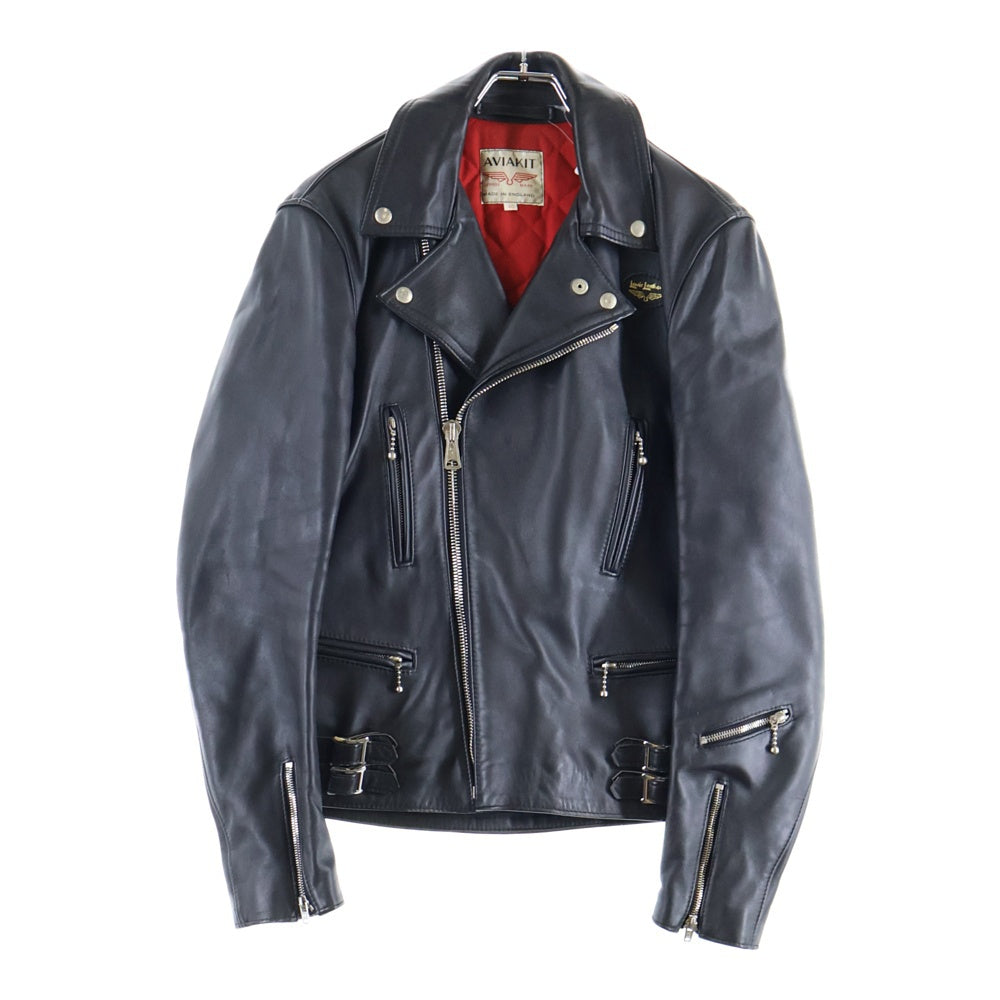 Lewis Leathers(ルイスレザー) 391T LIGHTNING TIGHT FIT ライトニング タイトフィット カウハイド ダブルライダース レザージャケット ブラック