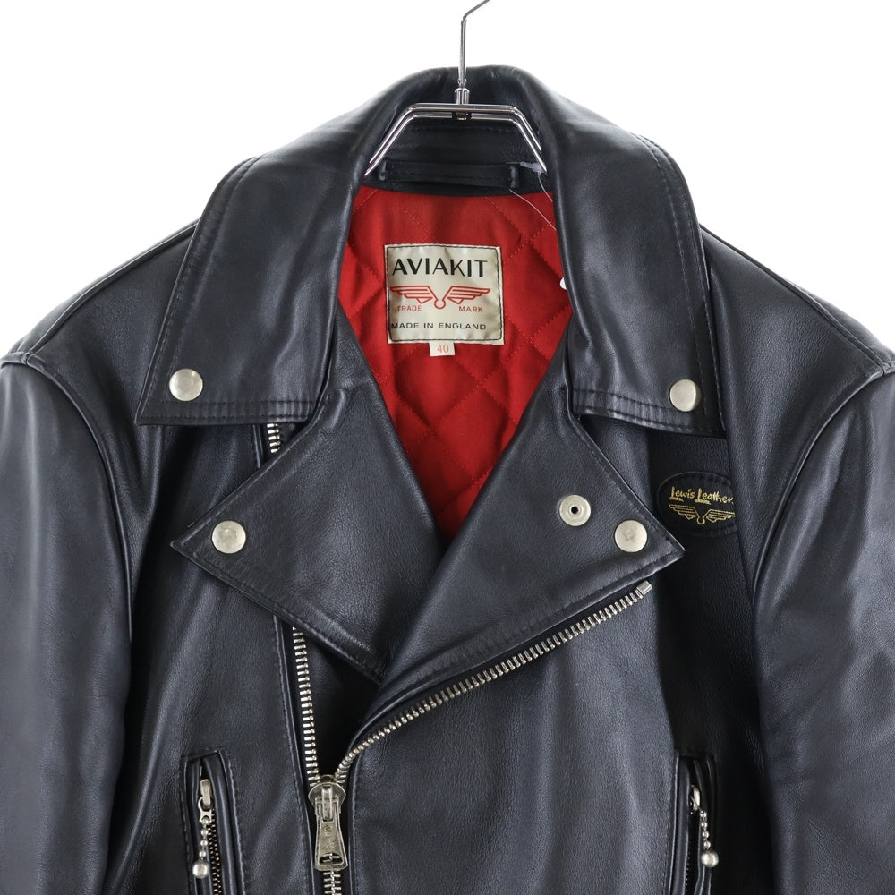 Lewis Leathers(ルイスレザー) 391T LIGHTNING TIGHT FIT ライトニング タイトフィット カウハイド ダブルライダース レザージャケット ブラック