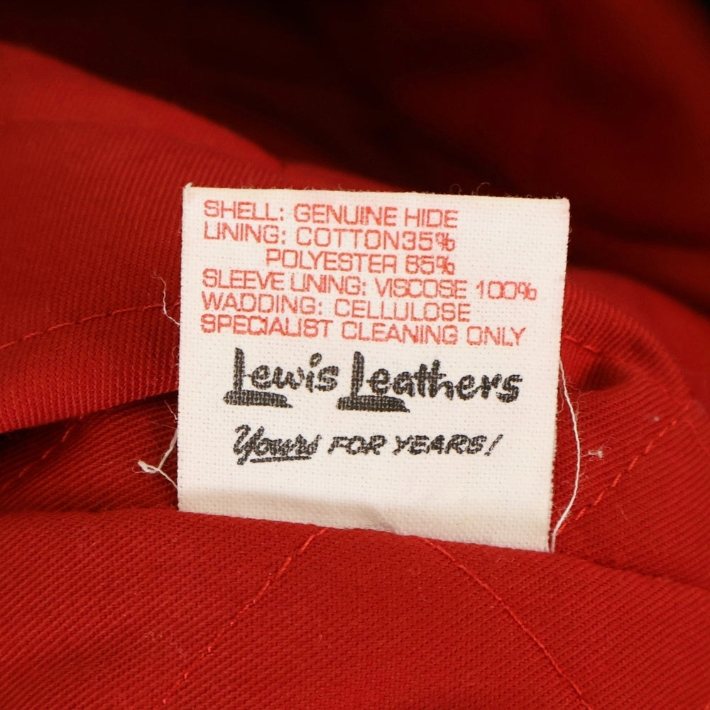 Lewis Leathers(ルイスレザー) 391T LIGHTNING TIGHT FIT ライトニング タイトフィット カウハイド ダブルライダース レザージャケット ブラック