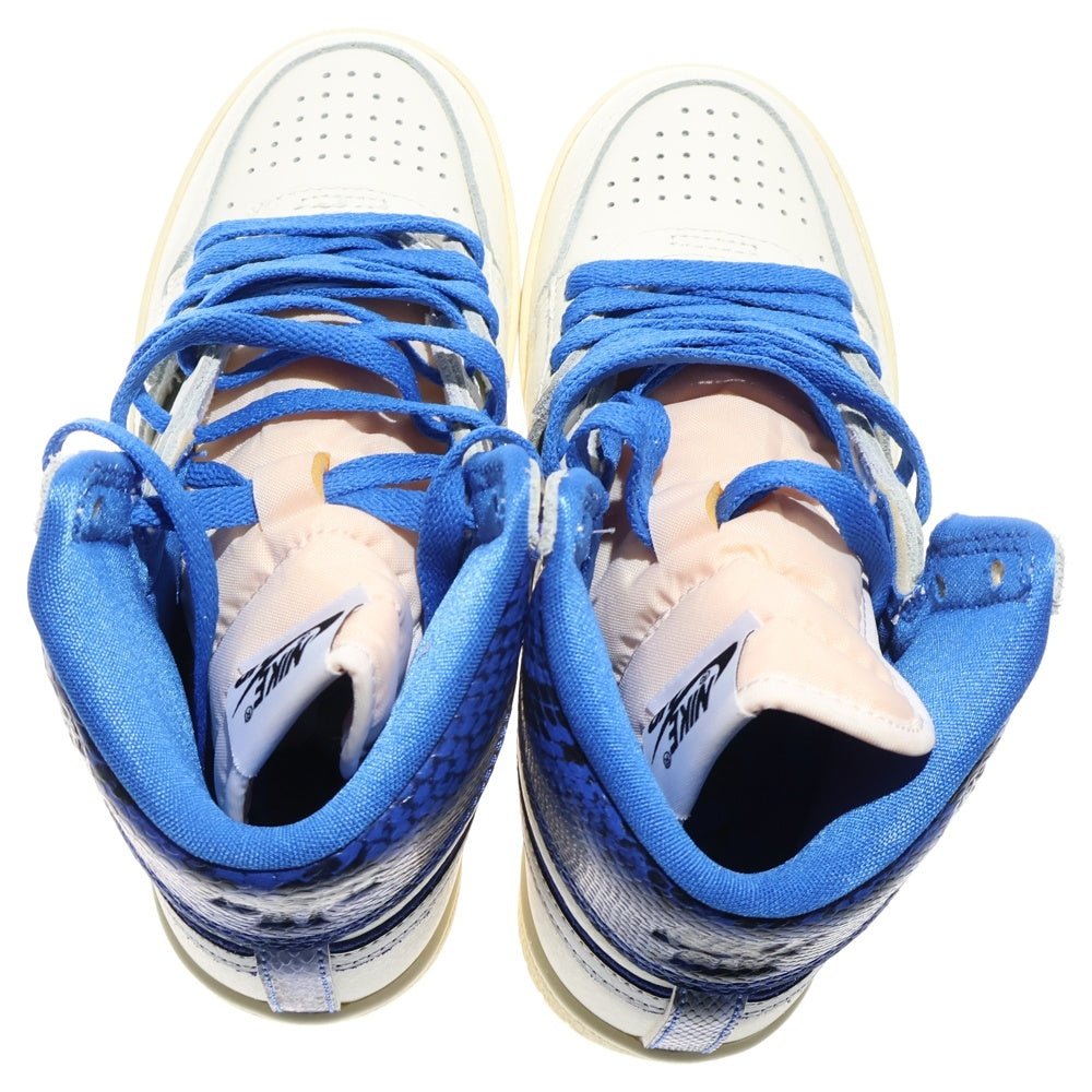 NIKE(ナイキ) ×AWAKE NY JORDAN AIR SHIP PE SP アウェイク ニューヨーク ジョーダン エアシップ ハイカットスニーカー ホワイト/ブルー US4/23cm FN8675-104