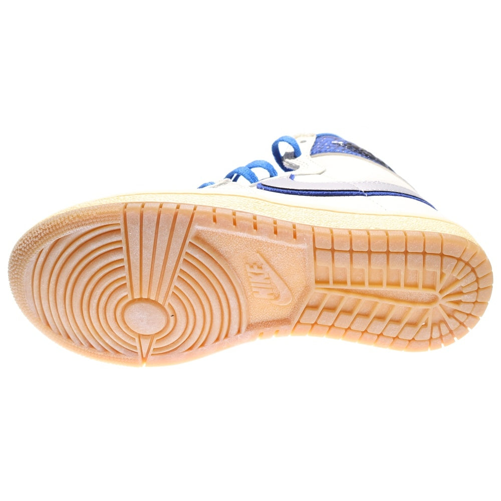 NIKE(ナイキ) ×AWAKE NY JORDAN AIR SHIP PE SP アウェイク ニューヨーク ジョーダン エアシップ ハイカットスニーカー ホワイト/ブルー US4/23cm FN8675-104