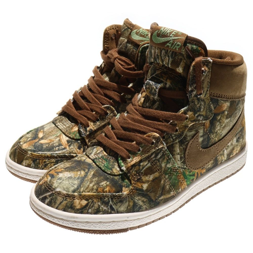 NIKE(ナイキ) JORDAN AIR SHIP SP Realtree Camo ジョーダン エアシップ SP リアルツリーカモ ハイカットスニーカー ブラウン US5/23.5cm FD1324-900