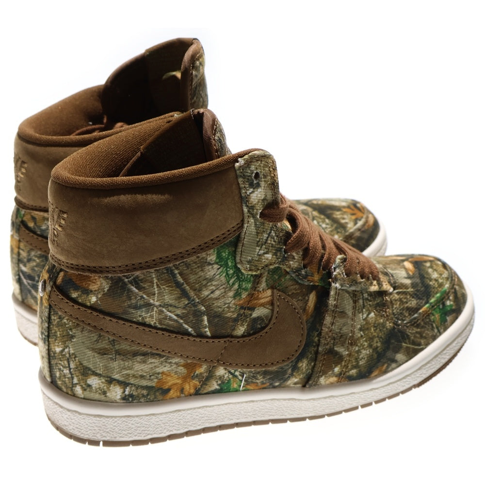 NIKE(ナイキ) JORDAN AIR SHIP SP Realtree Camo ジョーダン エアシップ SP リアルツリーカモ ハイカットスニーカー ブラウン US5/23.5cm FD1324-900