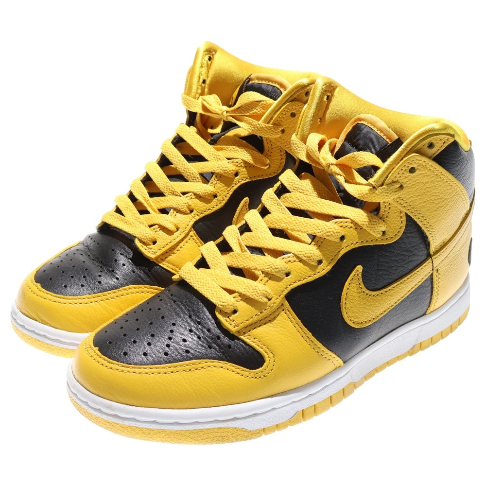 NIKE(ナイキ) ×Wu-Tang Clan DUNK HIGH ウータンクラン ダンク ハイカットスニーカー イエロー/ブラック US5/23.5cm HJ4320-001