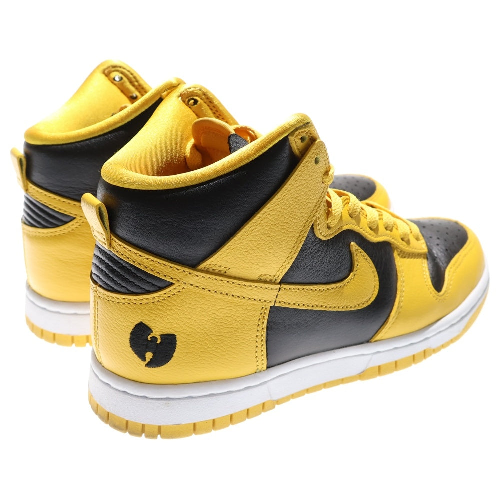 NIKE(ナイキ) ×Wu-Tang Clan DUNK HIGH ウータンクラン ダンク ハイカットスニーカー イエロー/ブラック US5/23.5cm HJ4320-001