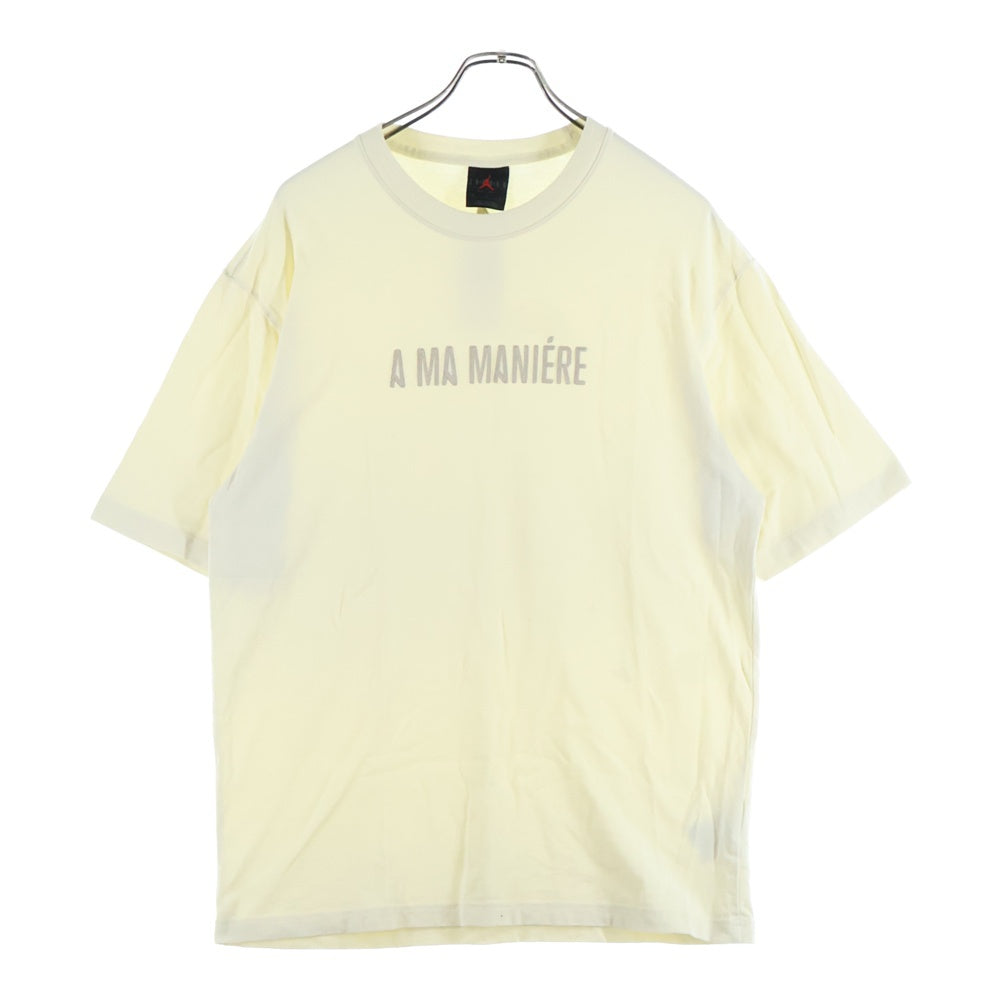 NIKE(ナイキ) ×A MA MANIRE M J AMM TEE アママニエール ロゴ刺繍 半袖tシャツ アイボリー DV7468-104