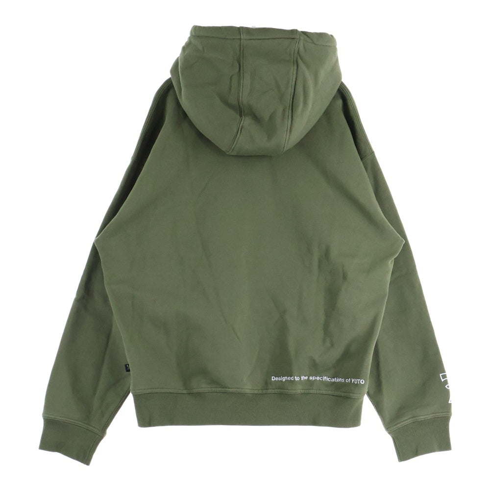NIKE SB(ナイキエスビー) ×Yuto Horigome Skateboard Fleece Pullover Parka 堀米 雄斗 フリース スウェットプルオーバーパーカー カーキ FN0552-222