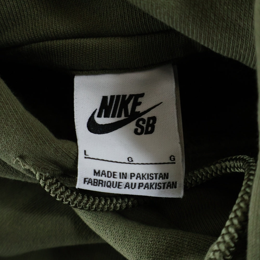 NIKE SB(ナイキエスビー) ×Yuto Horigome Skateboard Fleece Pullover Parka 堀米 雄斗 フリース スウェットプルオーバーパーカー カーキ FN0552-222