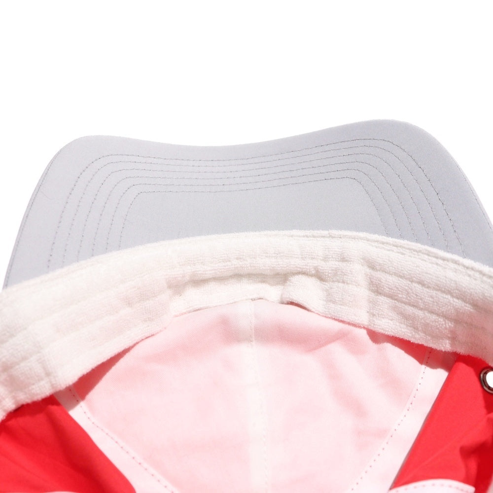 SUPREME(シュプリーム) 24SS Crown Band Nylon 6-Panel クラウンバンドキャップ 帽子 レッド/グレー