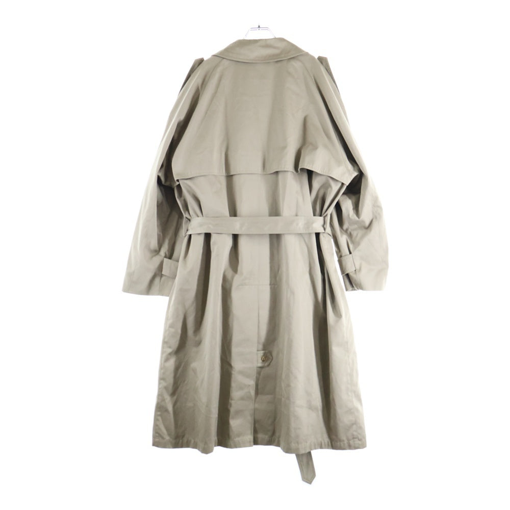 Christian Dior MONSIEUR(クリスチャンディオールムッシュ) 90S VINTAGE ヴィンテージ ウールライナー付き コットン ポリエステル トレンチコート グレージュ