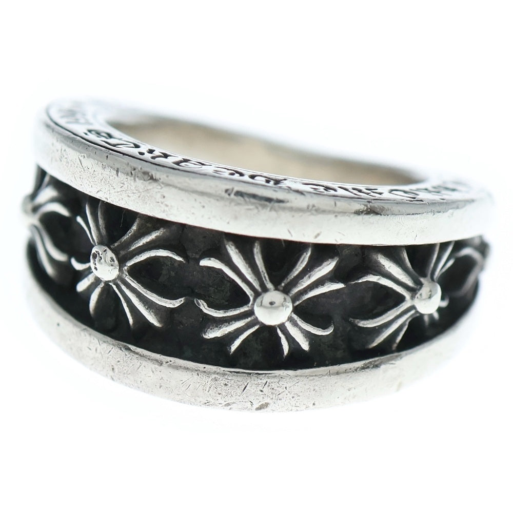CHROME HEARTS(クロムハーツ) NARROW V CH PLS ナローVバンド CHプラスリング シルバー BCA399