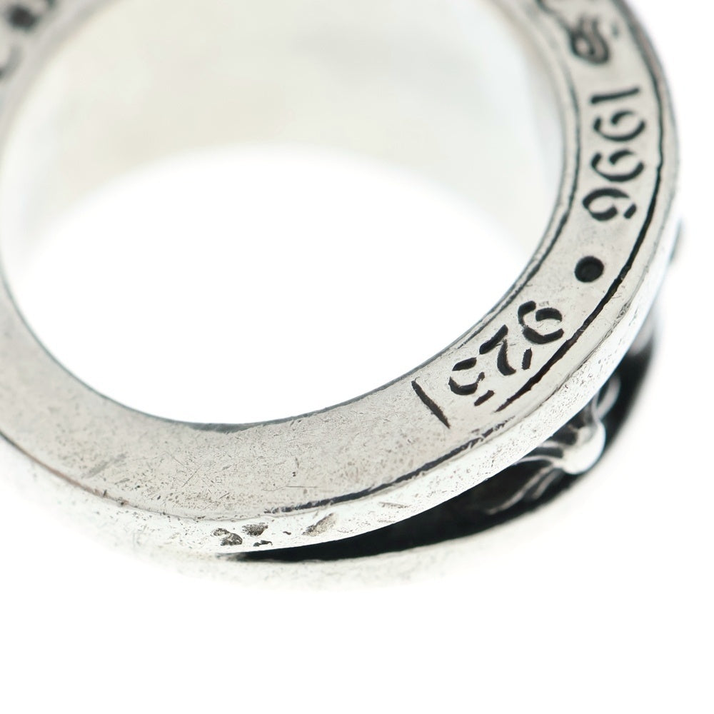 CHROME HEARTS(クロムハーツ) NARROW V CH PLS ナローVバンド CHプラスリング シルバー BCA399
