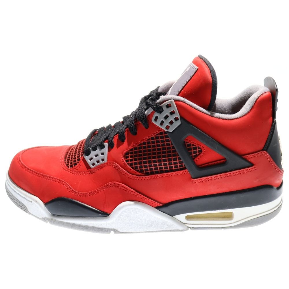 NIKE(ナイキ) 【観賞2013年製】AIR JORDAN 4 RETRO エアジョーダン4レトロ トロブラボー ハイカットスニーカーシューズ レッド US9.5/27.5cm 308497-603