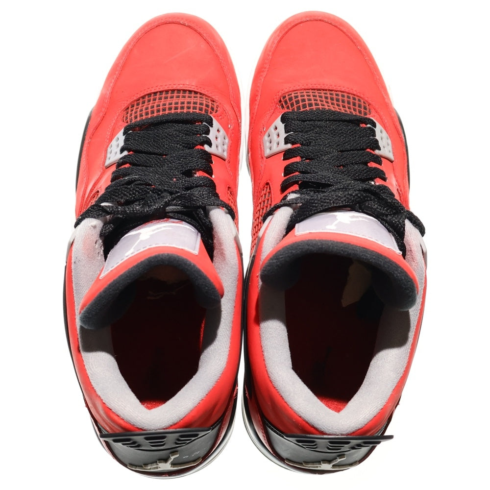NIKE(ナイキ) 【観賞2013年製】AIR JORDAN 4 RETRO エアジョーダン4レトロ トロブラボー ハイカットスニーカーシューズ レッド US9.5/27.5cm 308497-603