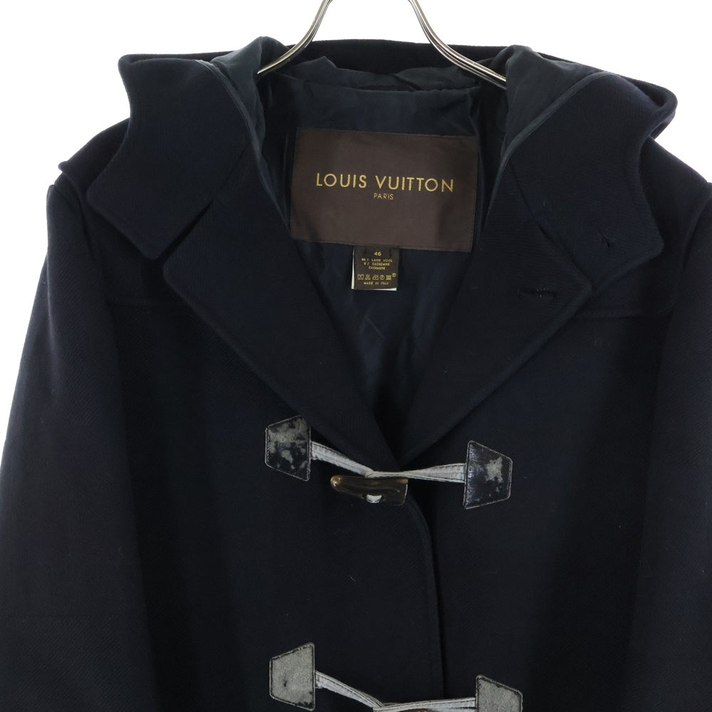 LOUIS VUITTON(ルイヴィトン) ウール 3B トグルボタン ダッフルコート ブラック
