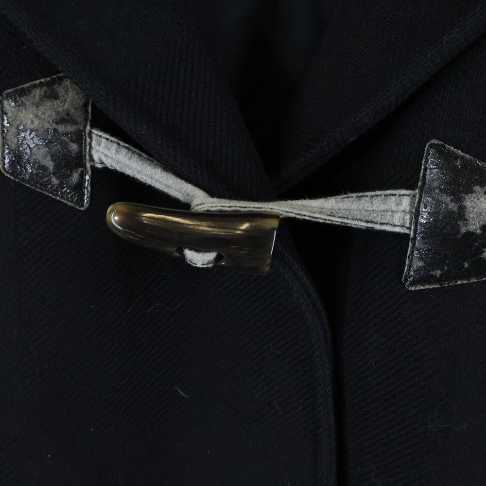 LOUIS VUITTON(ルイヴィトン) ウール 3B トグルボタン ダッフルコート ブラック