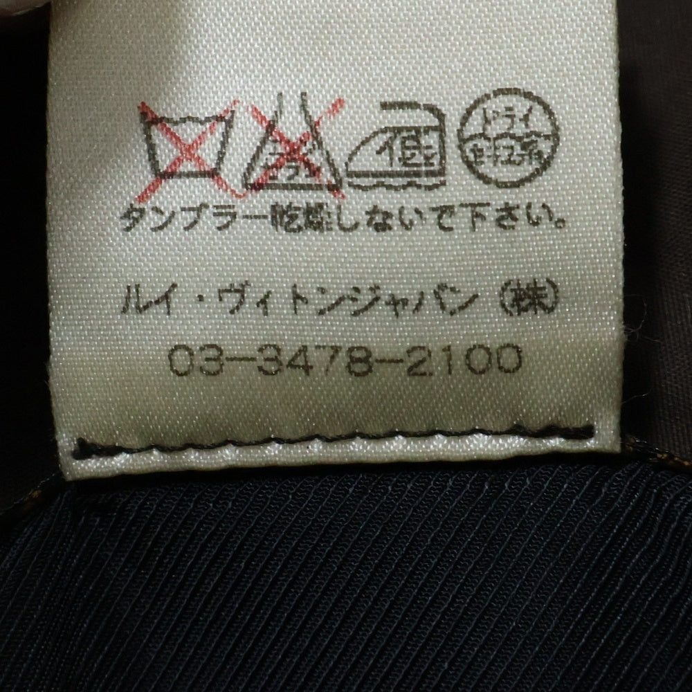 LOUIS VUITTON(ルイヴィトン) ウール 3B トグルボタン ダッフルコート ブラック