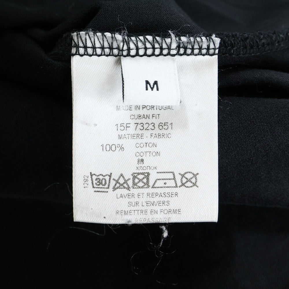 GIVENCHY(ジバンシィ) ABSTRACT PIXEL MADONNA アブストラクトピクセル マドンナ クルーネック半袖Tシャツ カットソー ブラック