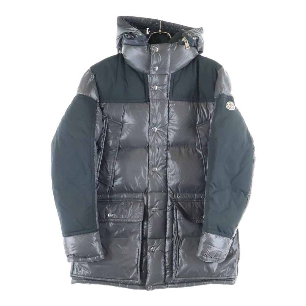 MONCLER(モンクレール) 18AW FREY GIUBBOTTO フレイ ジップアップ ナイロン ダウンジャケット グレー D20914182325 68950