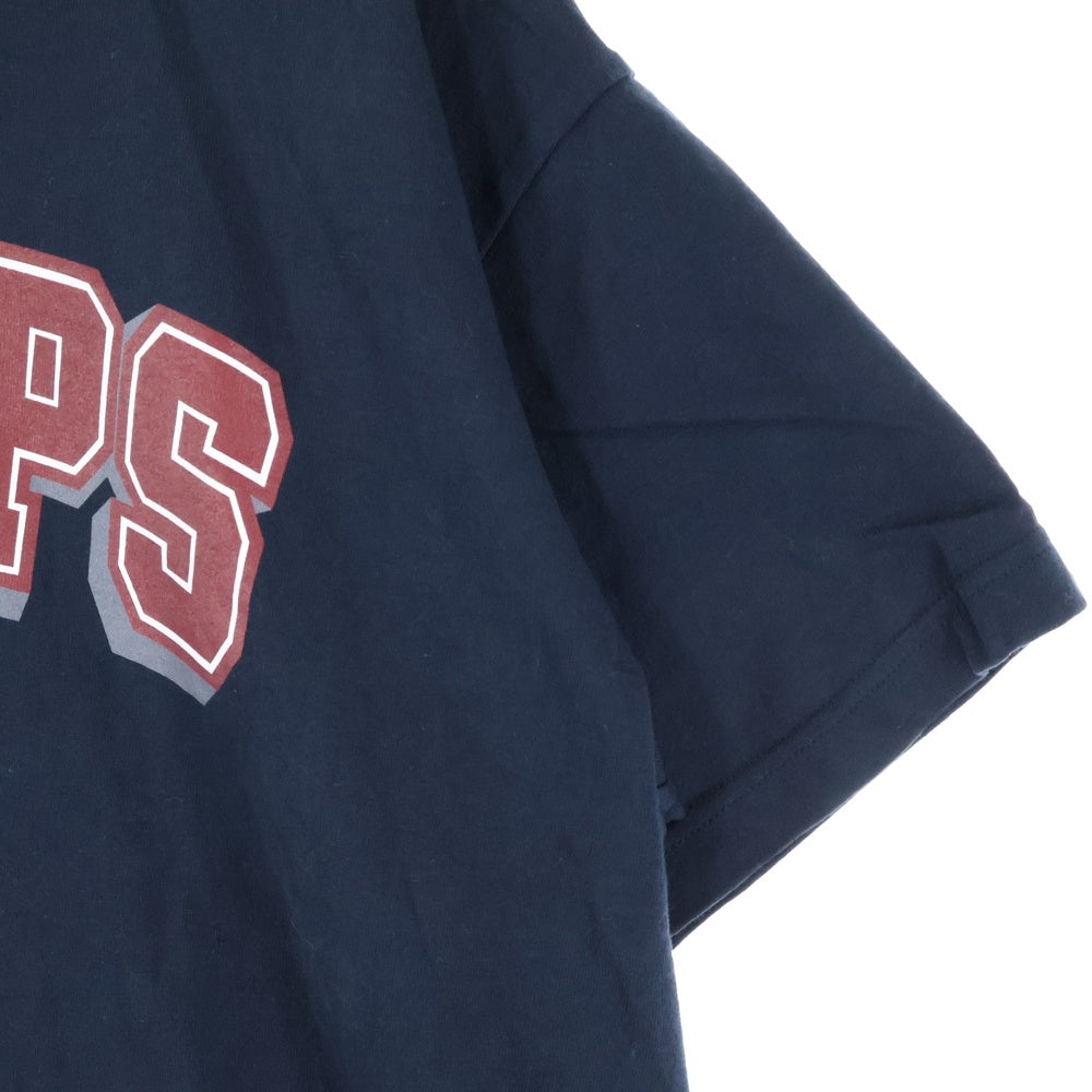 WTAPS(ダブルタップス) 25SS HG SS COTTON フロントロゴプリント クルーネック半袖Tシャツ カットソー ブラック