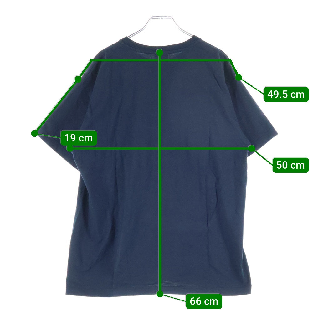 WTAPS(ダブルタップス) 25SS HG SS COTTON フロントロゴプリント クルーネック半袖Tシャツ カットソー ブラック