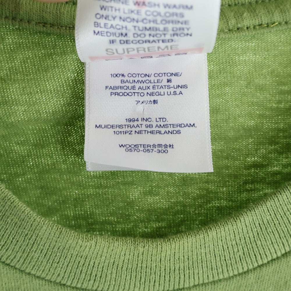 SUPREME(シュプリーム) 24SS Future Box Logo フューチャラ ボックスロゴ クルーネック半袖Tシャツ カットソー カーキ