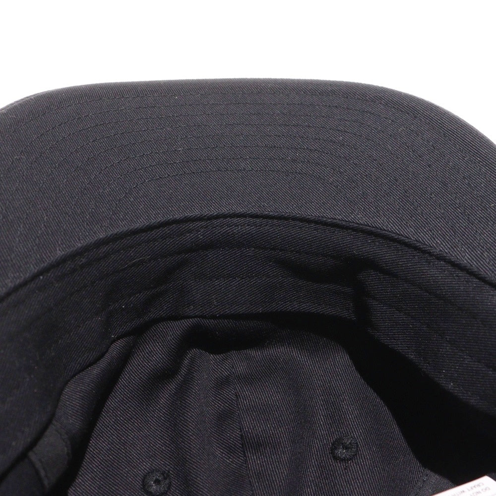 WTAPS(ダブルタップス) 25SS T-6M 04 フロントロゴ 6パネルキャップ 帽子 ブラック 251HCDT-HT04