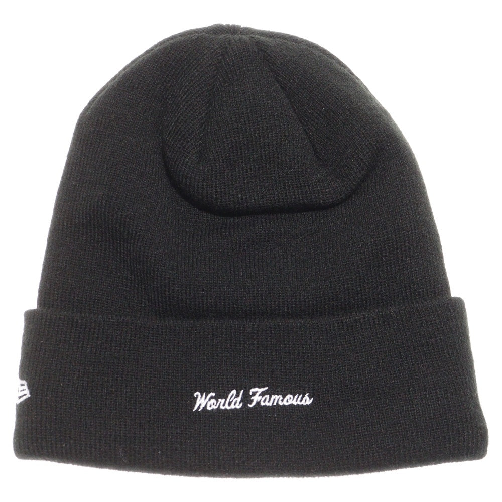 SUPREME(シュプリーム) 24AW ×New Era Box Logo Beanie ニューエラ ボックスロゴ ビーニー 帽子 ブラック