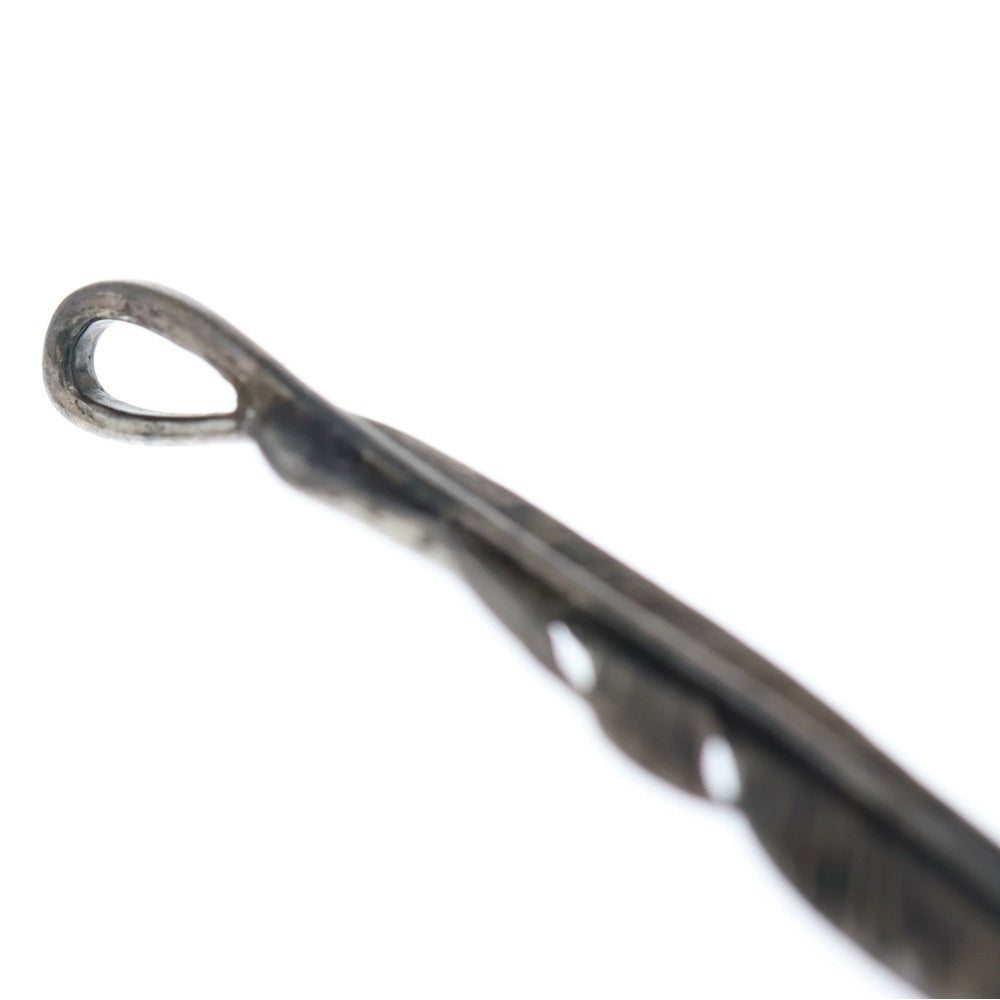 goro's(ゴローズ) SVフェザー大 ペンダントトップ 右向き シルバー