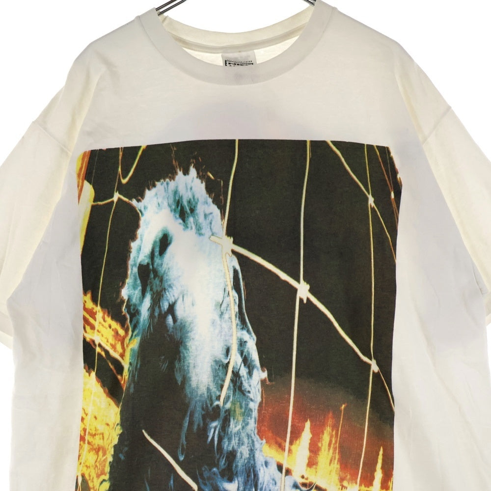 VINTAGE(ヴィンテージ) 90S VINTAGE 1993 PEARL JAM THREADWORM WHITE NICE MAN ヴィンテージ パール ジャム 両面 プリント クルーネック 半袖 Tシャツカットソー ホワイト