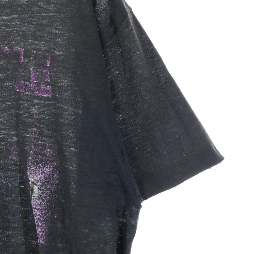 VINTAGE(ヴィンテージ) 80S VINTAGE DEEP PURPLE ヴィンテージ ディープパープル フォトプリント ツアー 半袖Tシャツカットソー ブラック