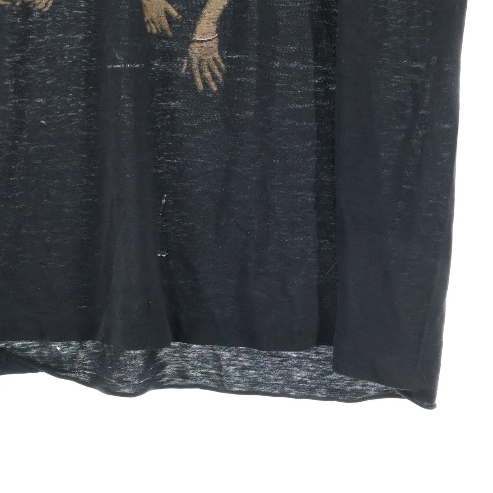 VINTAGE(ヴィンテージ) 80S VINTAGE DEEP PURPLE ヴィンテージ ディープパープル フォトプリント ツアー 半袖Tシャツカットソー ブラック