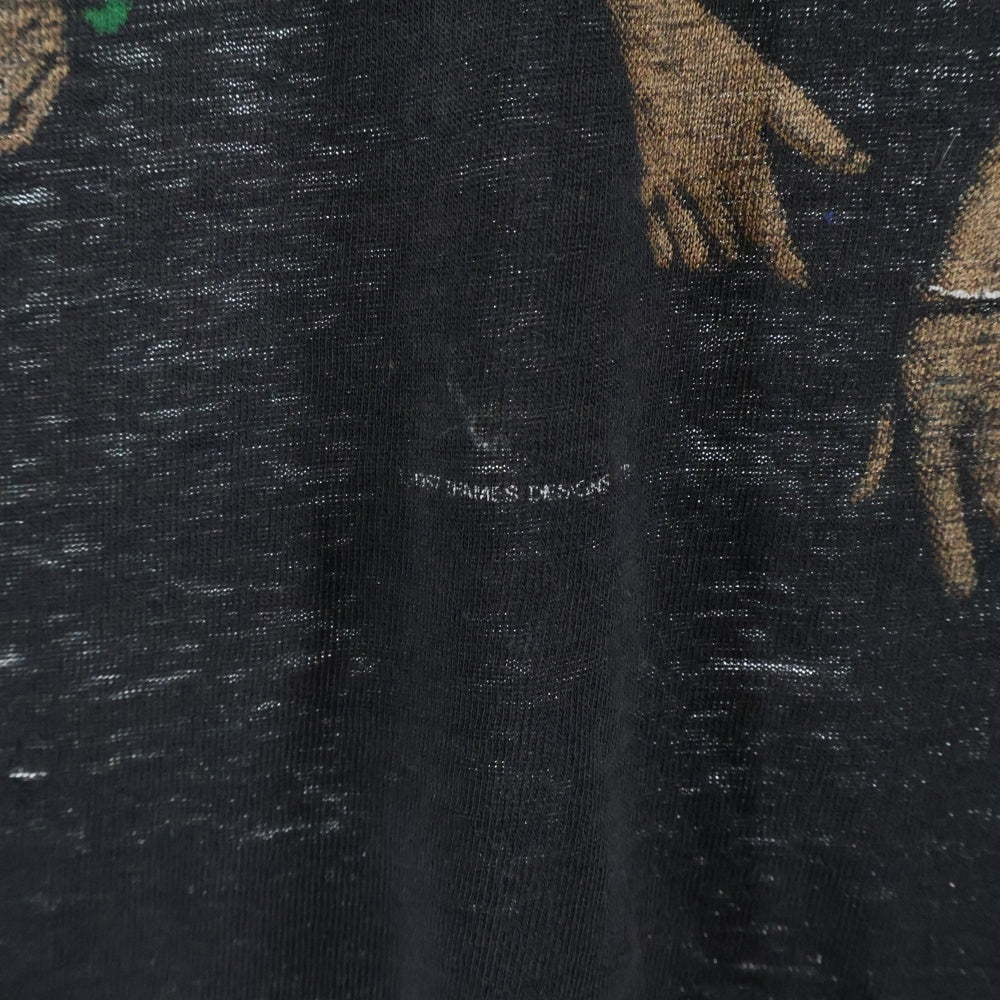 VINTAGE(ヴィンテージ) 80S VINTAGE DEEP PURPLE ヴィンテージ ディープパープル フォトプリント ツアー 半袖Tシャツカットソー ブラック