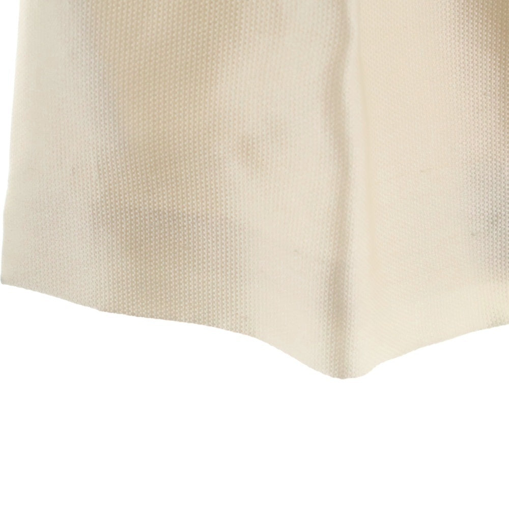 CHANEL(シャネル) ノースリーブ ココマークボタン リボン シルクワンピース ドレス レディース アイボリー P34944V25229